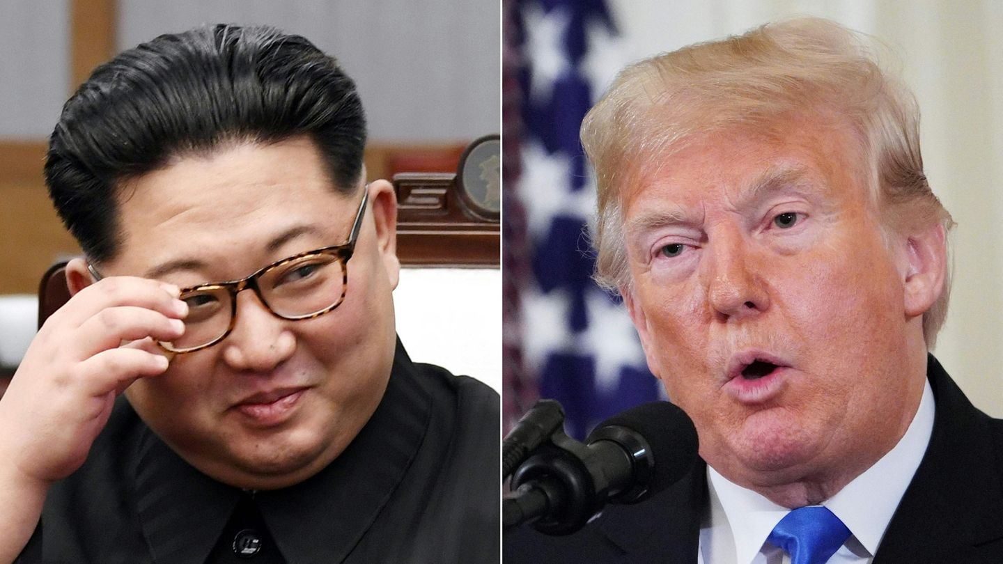 Donald Trump und Kim Jong Un
