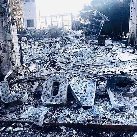 Waldbrände in Kalifornien: "Das Haus steht nicht mehr": Liam Hemsworth zeigt die Trümmer seines Anwesens