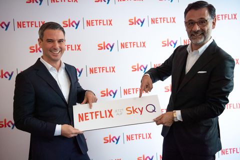 Netflix und Sky: Kooperation gestartet
