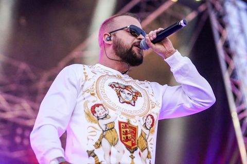 Rapper Kollegah bei einem Auftritt