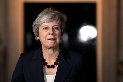 Das britische Kabinett billigte die Brexit-Pläne von Theresa May