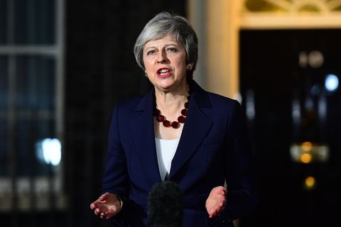 Theresa May hat sich im Ringen um ein Brexit-Abkommen die Unterstützung ihres Kabinetts gesichert