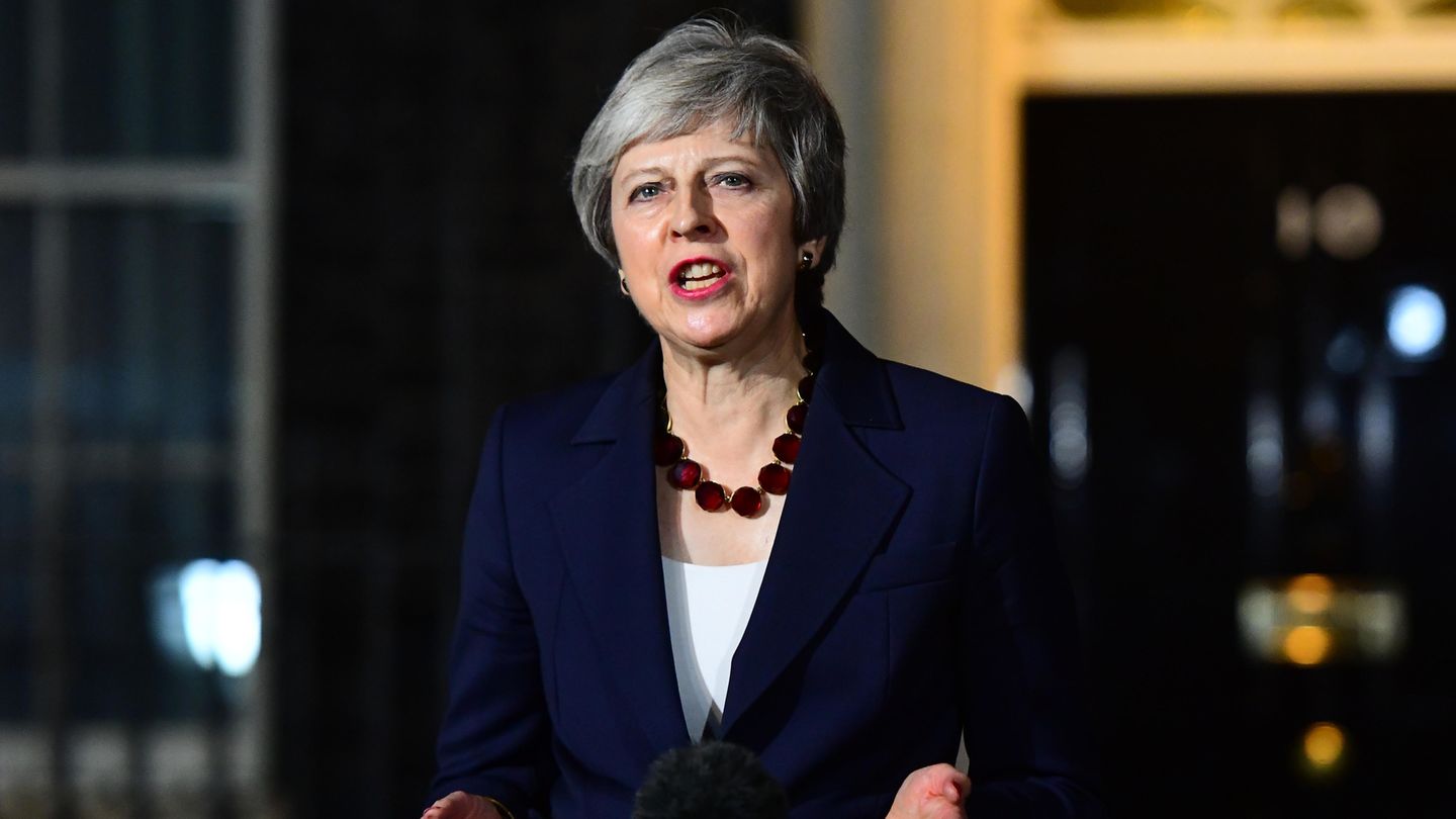 Theresa May hat sich im Ringen um ein Brexit-Abkommen die Unterstützung ihres Kabinetts gesichert