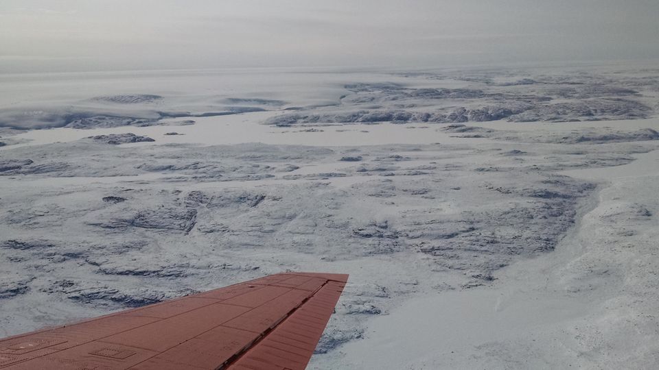 Forscher finden riesigen Krater und wissen: Ein Meteorit traf Grönland