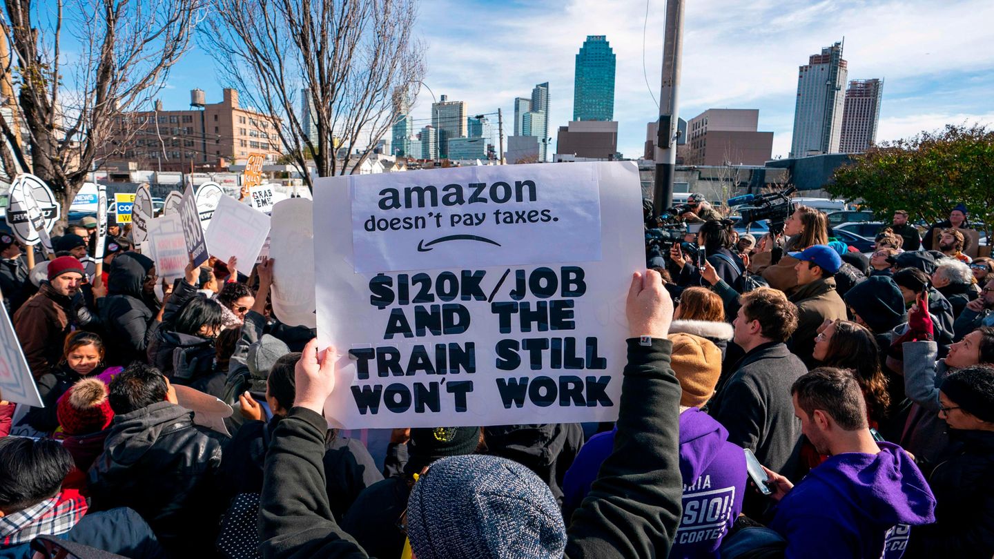 New Yorker wehren sich gegen neues Amazon-Hauptquartier