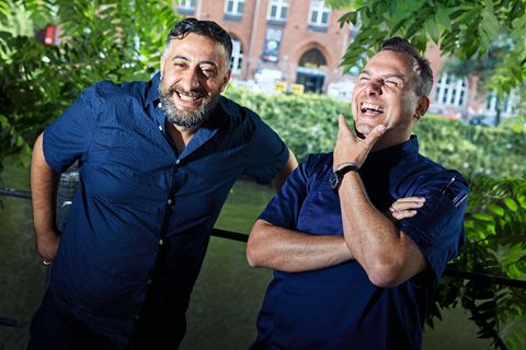 Starkoch Tim Raue und Schauspieler Kida Ramadan im stern-Interview
