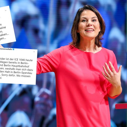 Bahn lässt Kinder von Grünen-Chefin Annalena Baerbock am Bahnhof stehen