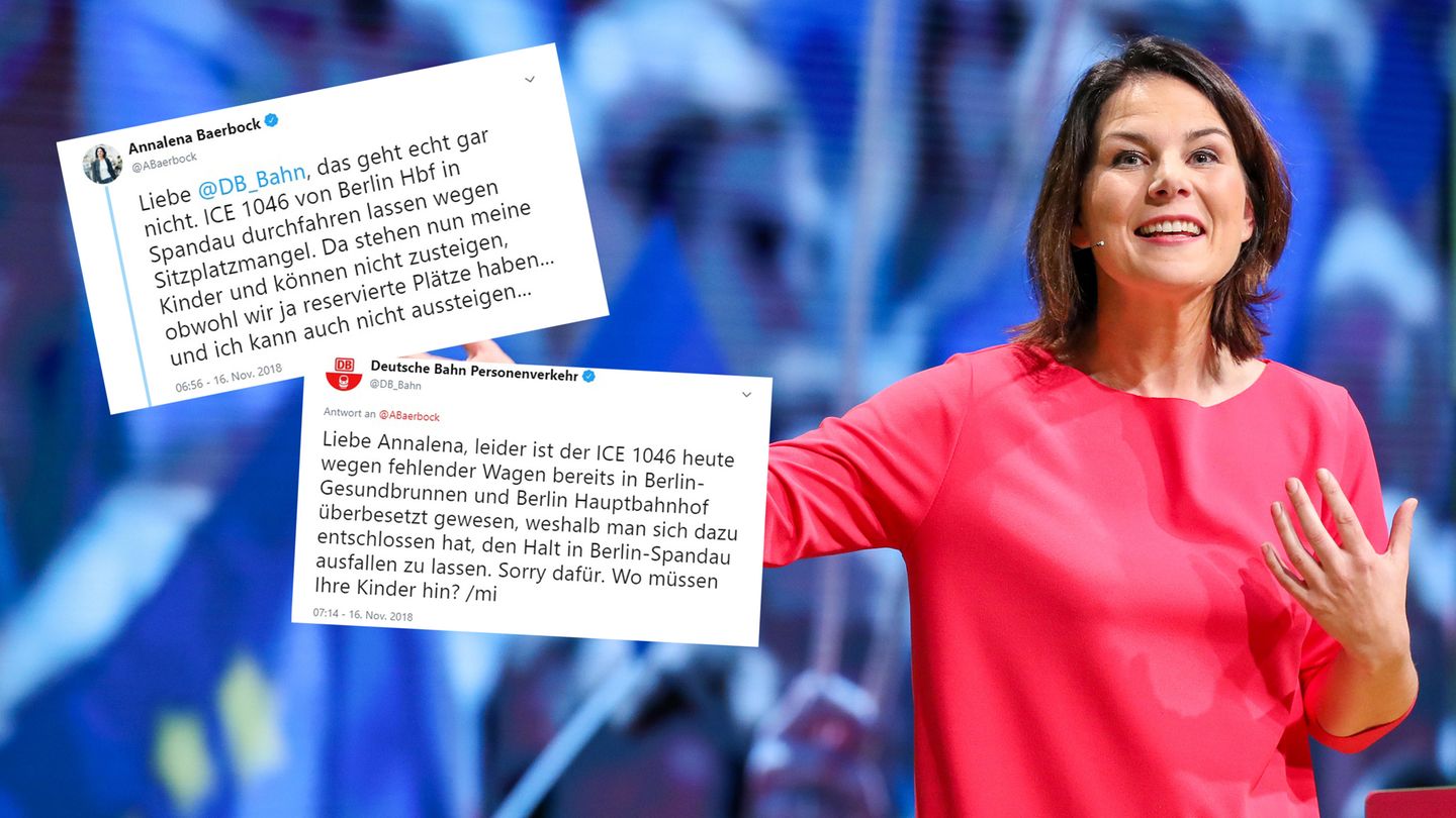 Bahn lässt Kinder von Grünen-Chefin Annalena Baerbock am Bahnhof stehen