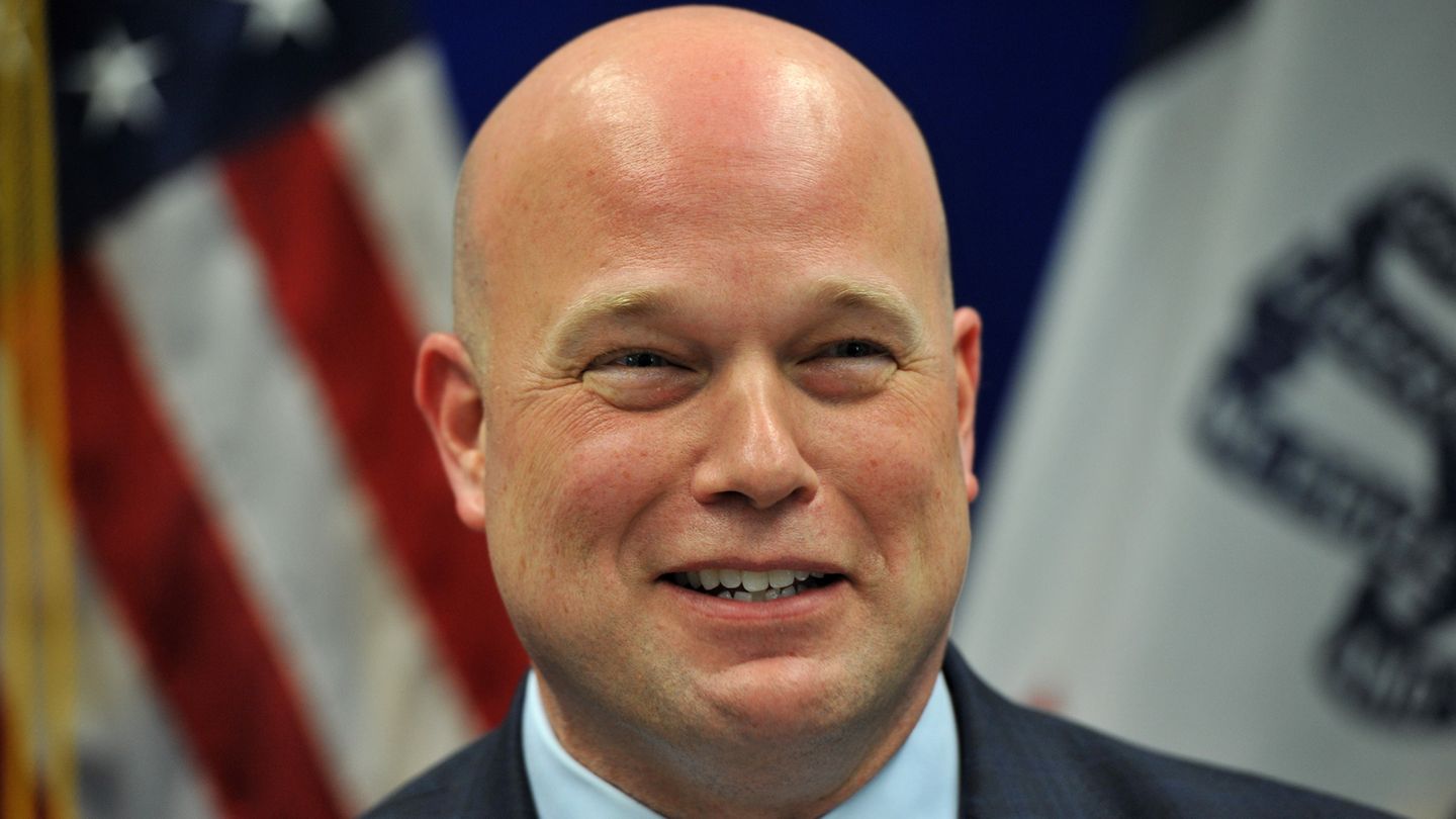 Matthew G. Whitaker ist seit kurzem Trumps Mann im Justizministerium