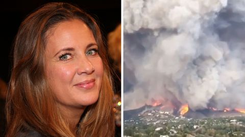 Waldbrände in Kalifornien: "Fahrt und haltet nicht an!": Dana Schweiger schildert ihre Flucht aus Malibu