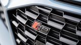 Das Wabenmuster im Kühlergrill des Audi R8 2018