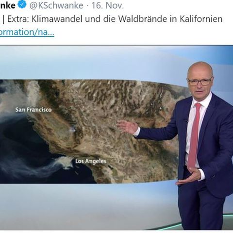 ARD-Wettermann Karsten Schwanke erläutert den Klimawandel