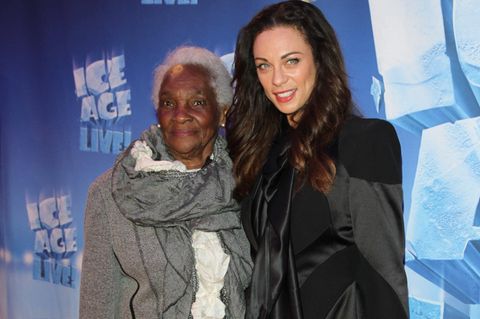 Lilly Becker und ihre Großmutter im November 2012 bei einem Event in Düsseldorf