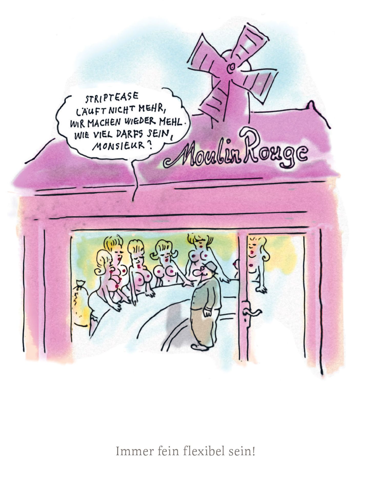Cartoon -Buch: Steinreich werden? So geht's!