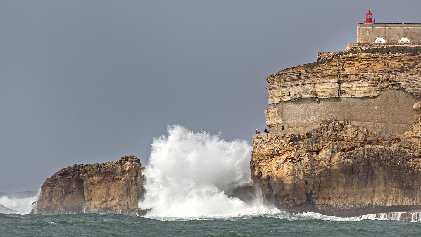 Basejumper - Portugal - Nazare - Absturz