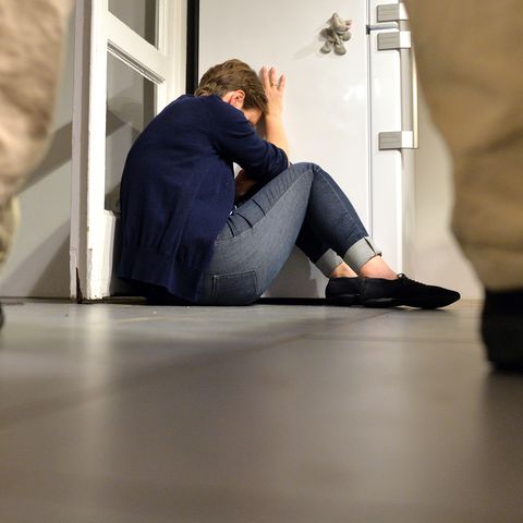 Häusliche Gewalt (Symbolbild)