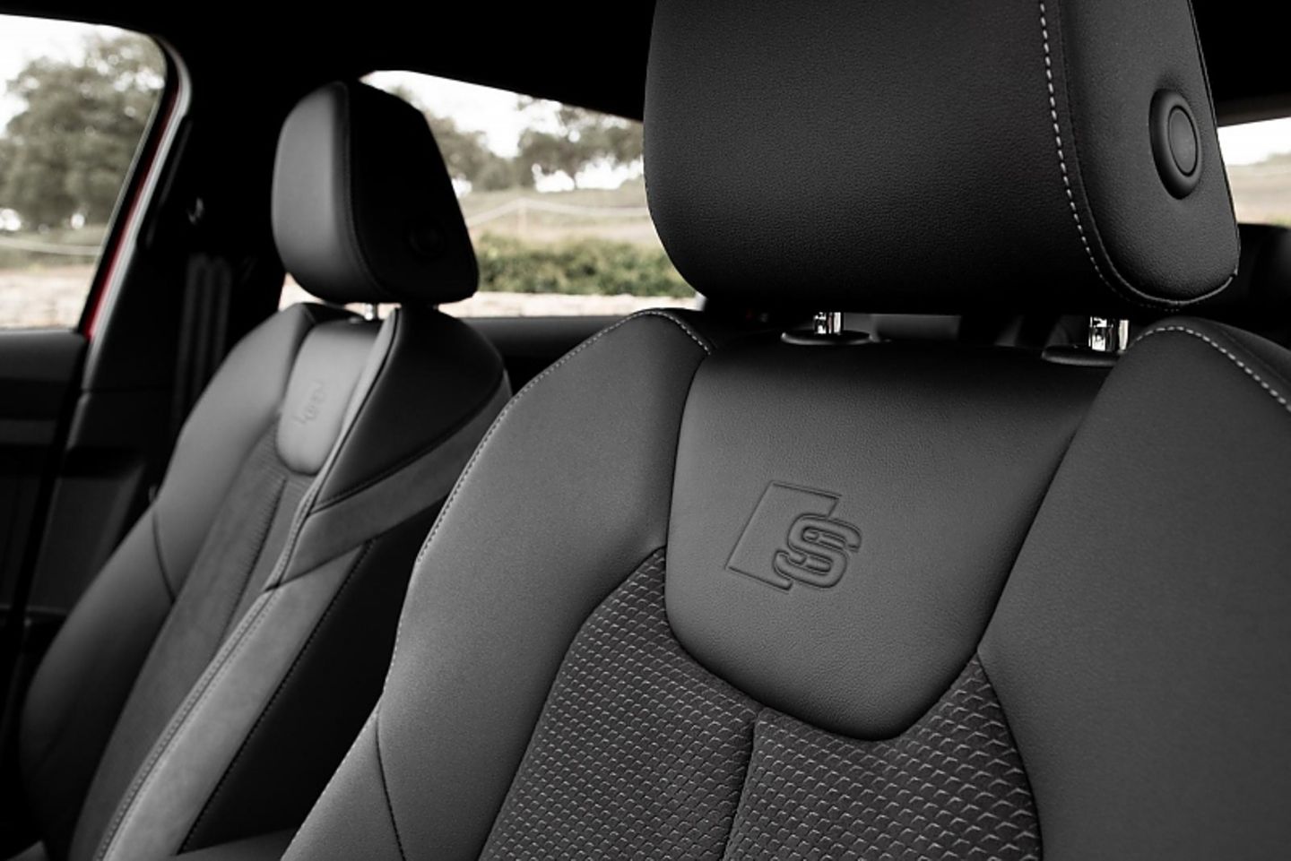 Die Sitze im Audi A1 sind auch auf langen Strecken bequem