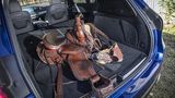 Viel Platz im Laderaum des Mercedes-Benz GLE - nicht nur für den Sattel