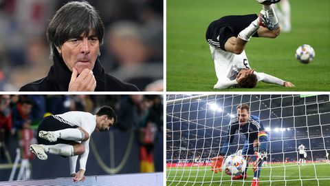 Szenen aus dem Spiel der DFB-Elf gegen die Niederlande