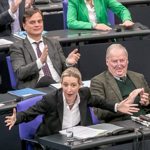 AfD-Chefin Alice Weidel im Bundestag