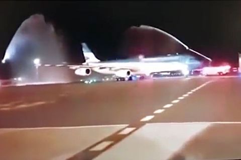 Der Airbus A340-300 von Aerolíneas Argentinas