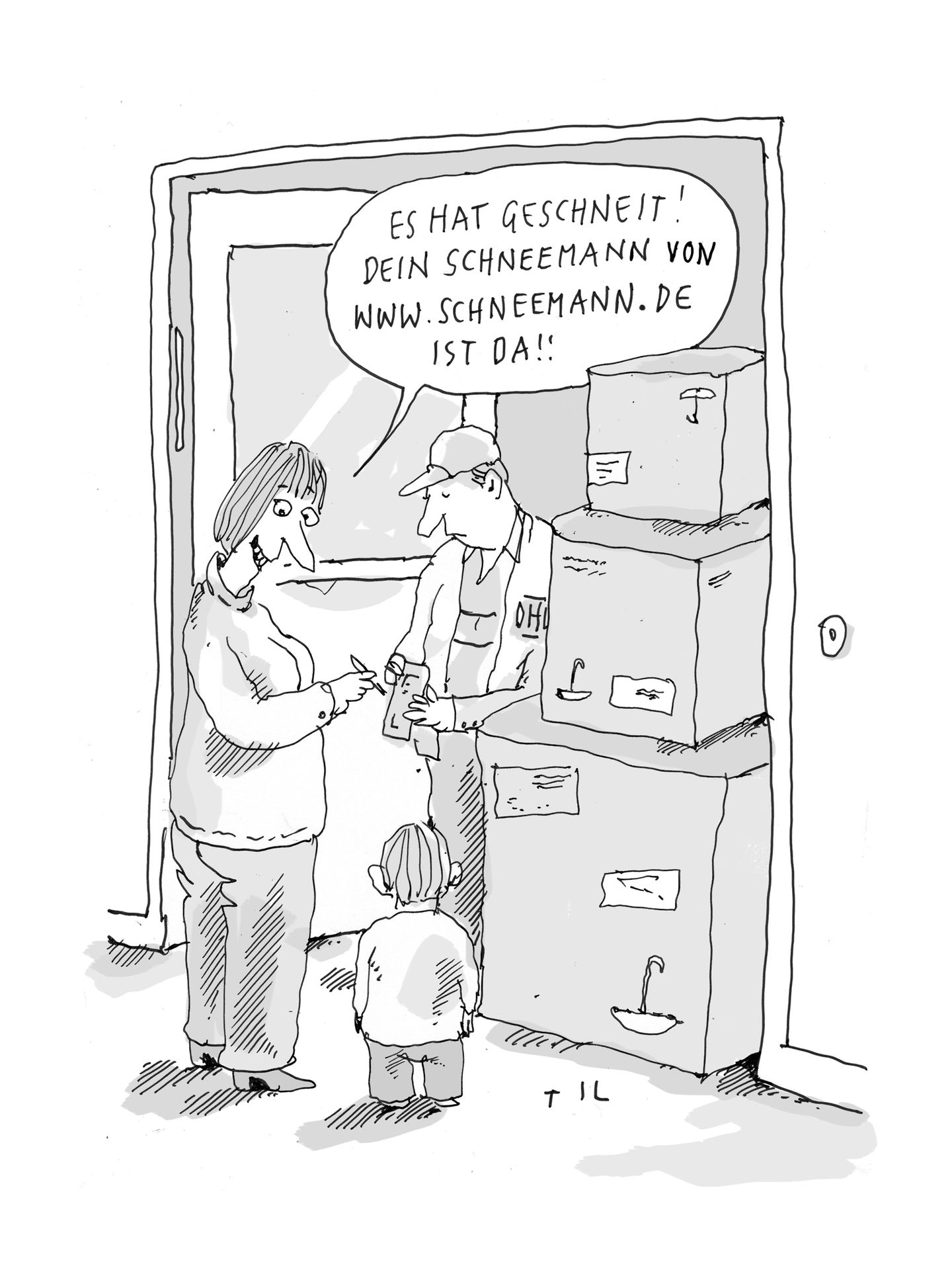 Cartoons von Til Mette: Haben Sie auch solche Freunde?