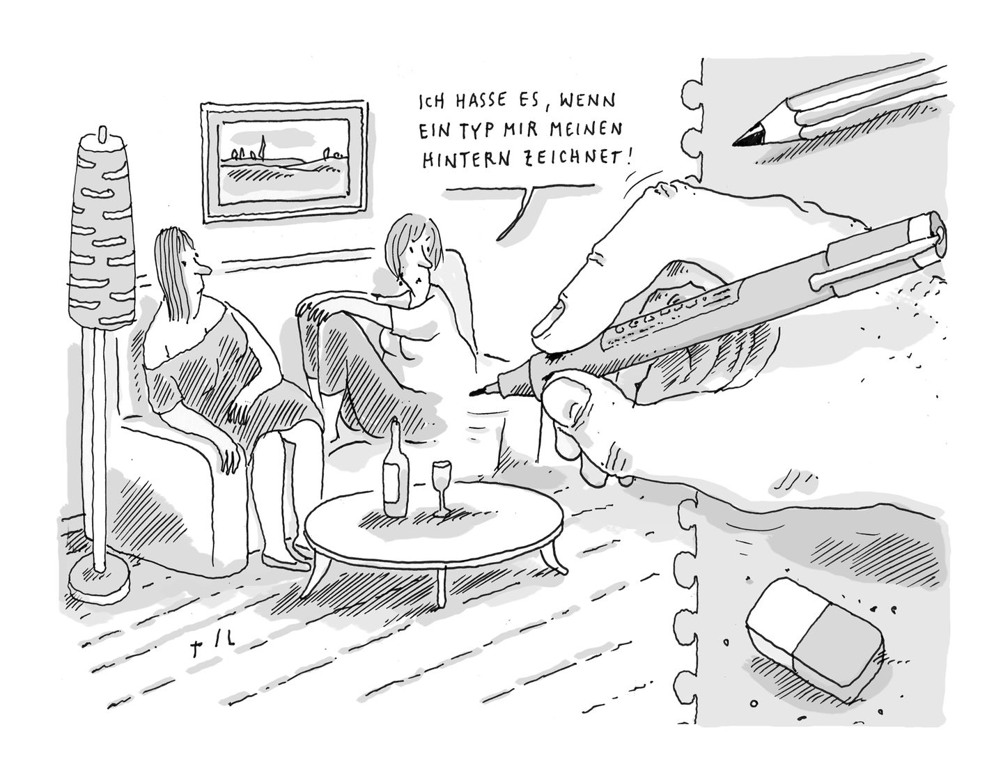 Cartoons von Til Mette: Haben Sie auch solche Freunde?