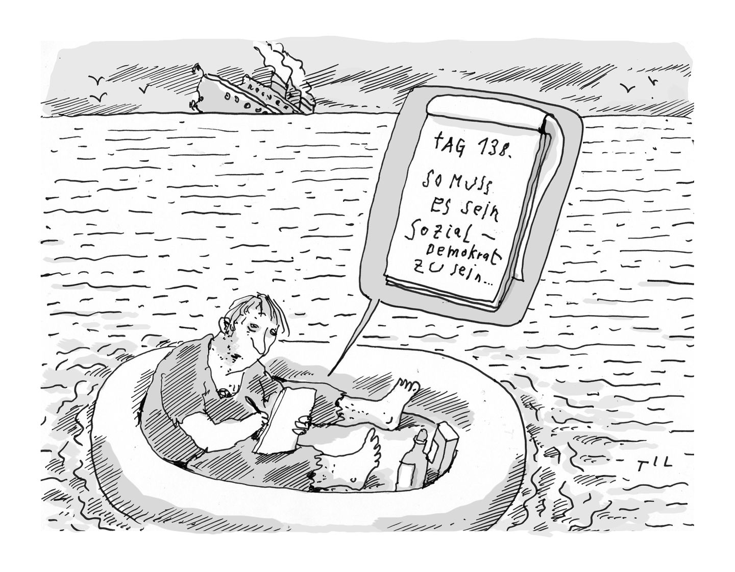 Cartoons von Til Mette: Haben Sie auch solche Freunde?