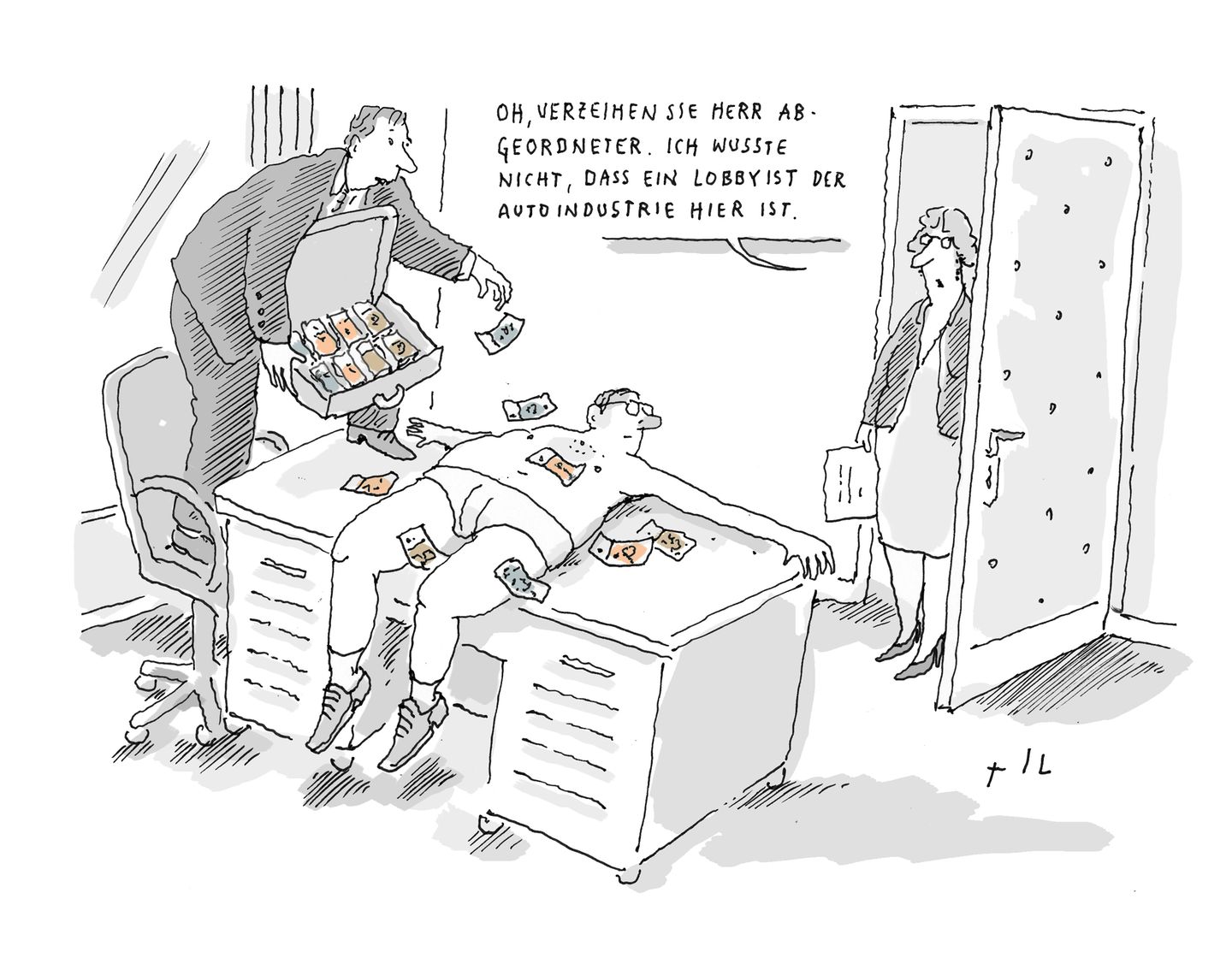 Cartoons von Til Mette: Haben Sie auch solche Freunde?