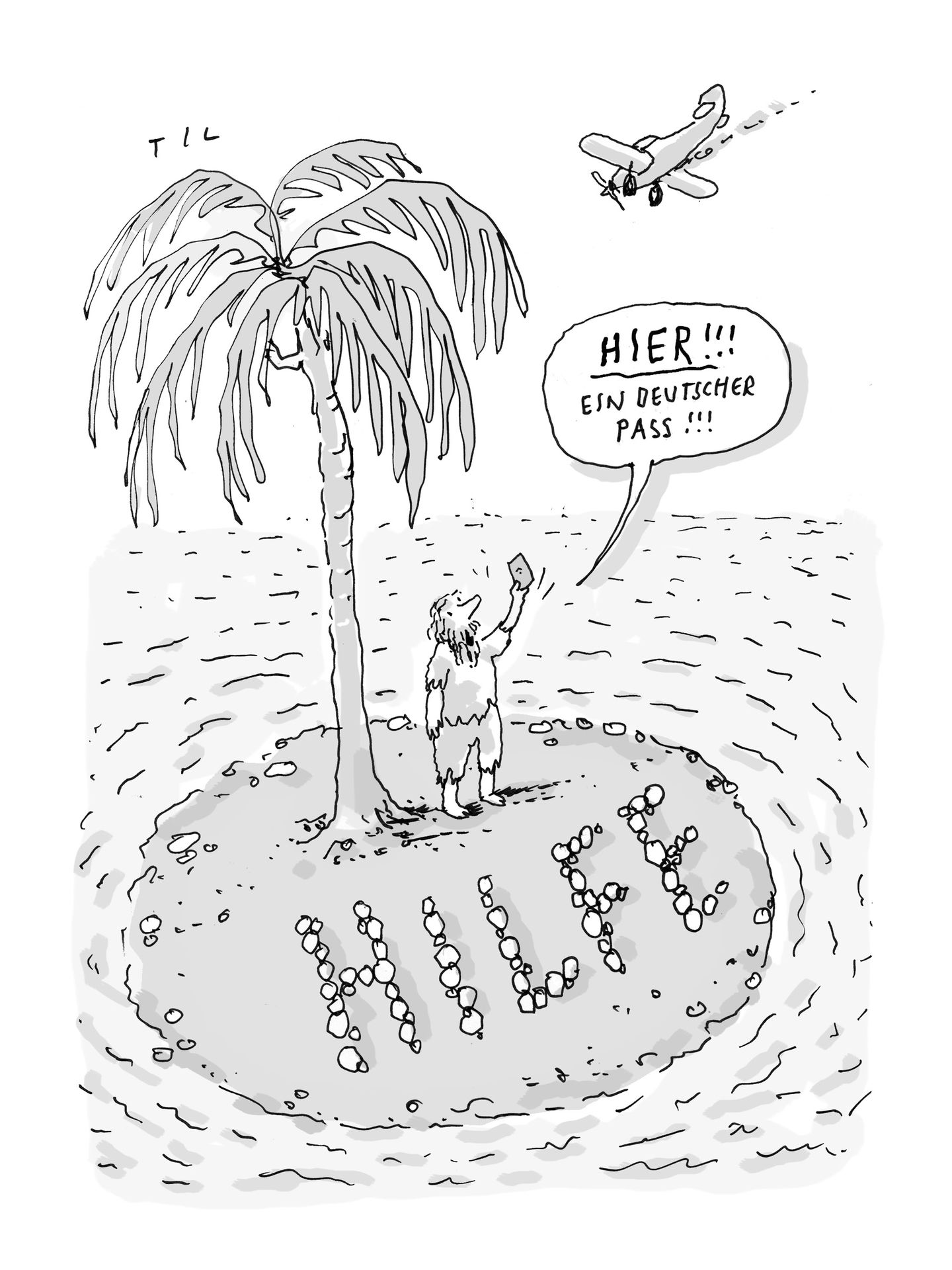 Cartoons von Til Mette: Haben Sie auch solche Freunde?