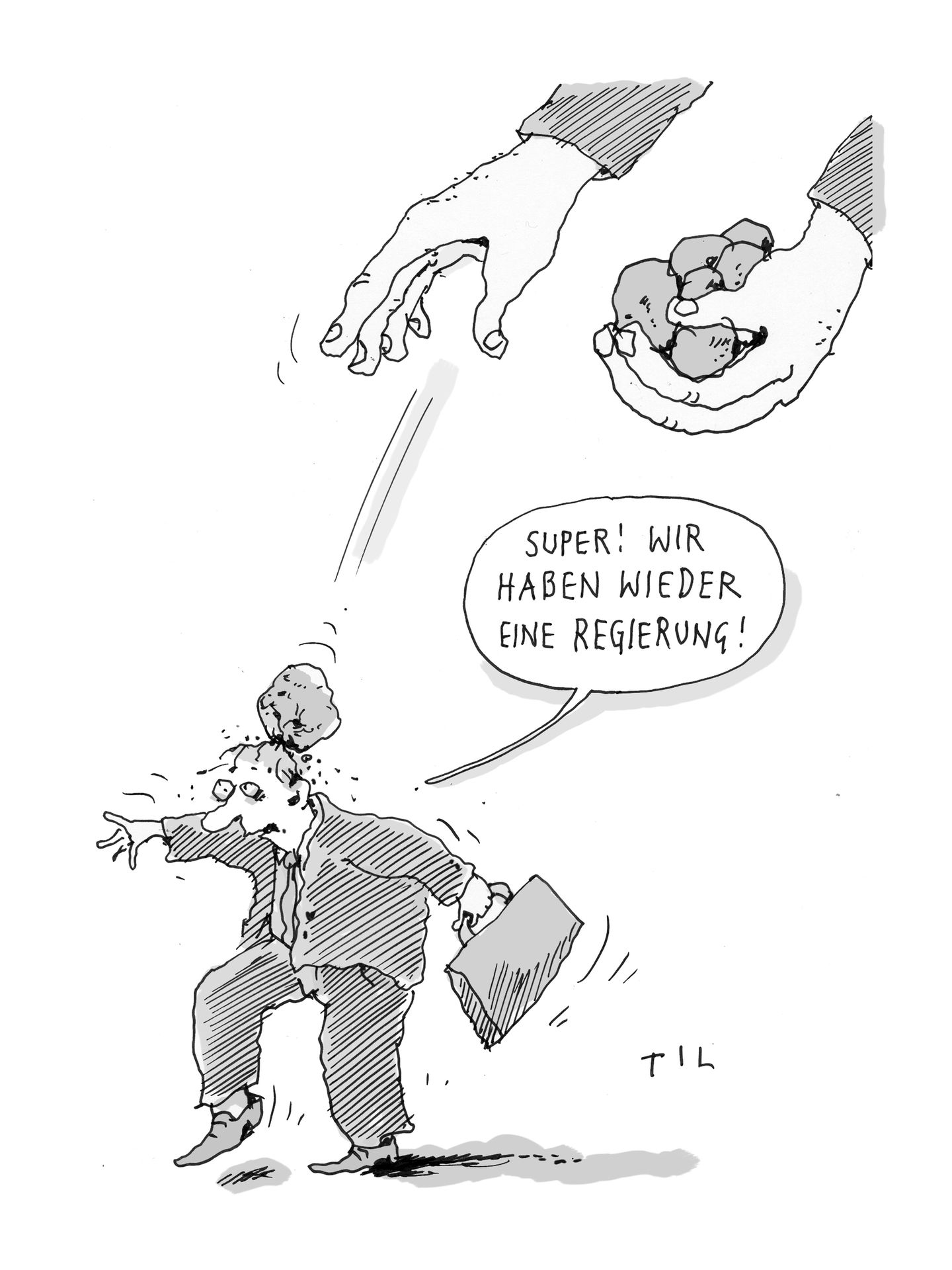 Cartoons von Til Mette: Haben Sie auch solche Freunde?