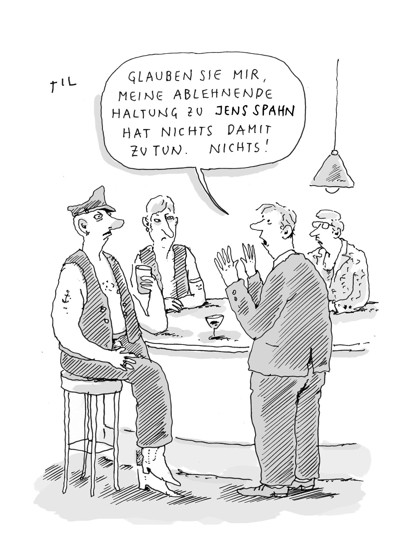 Cartoons von Til Mette: Haben Sie auch solche Freunde?