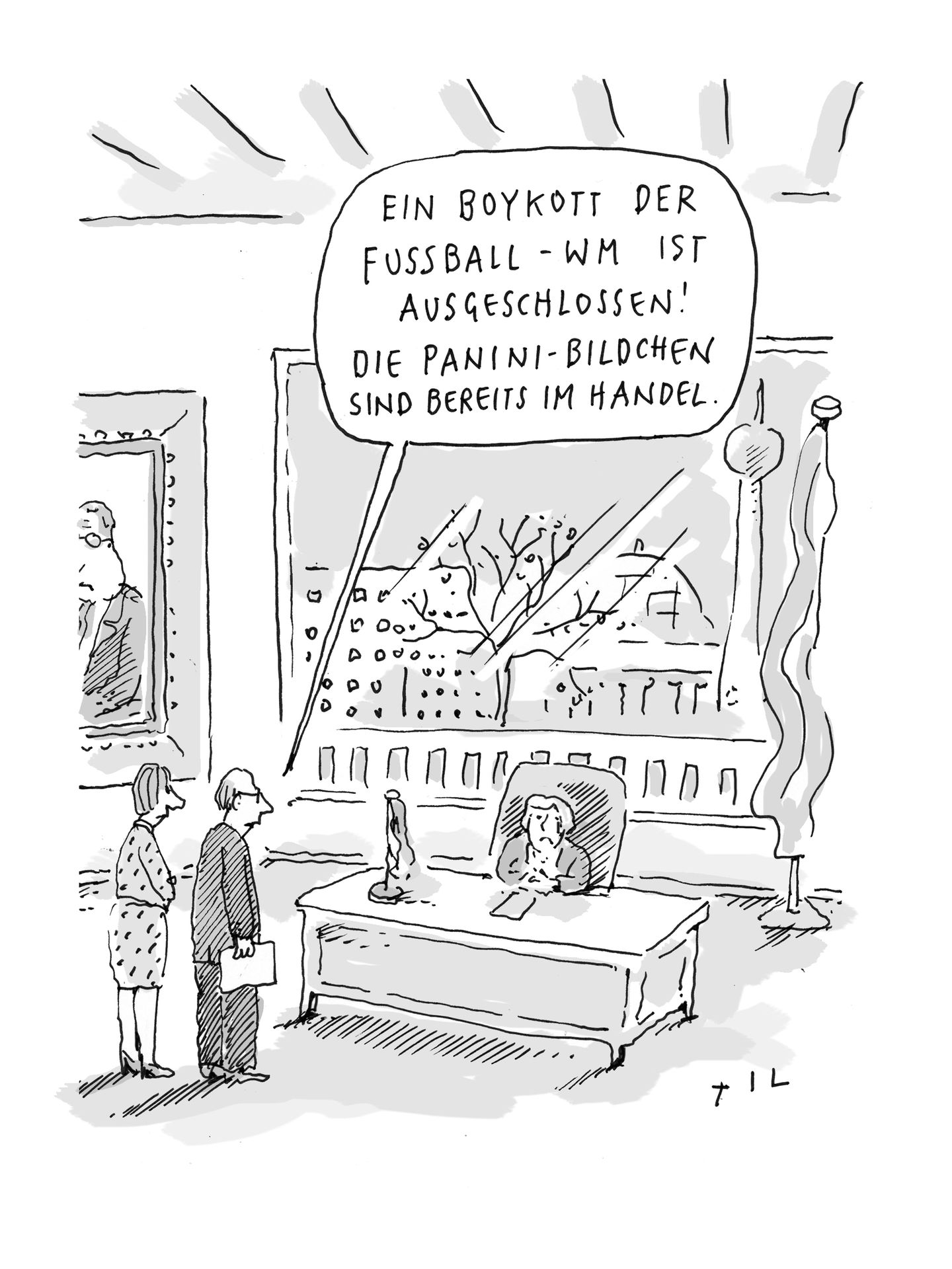 Cartoons von Til Mette: Haben Sie auch solche Freunde?