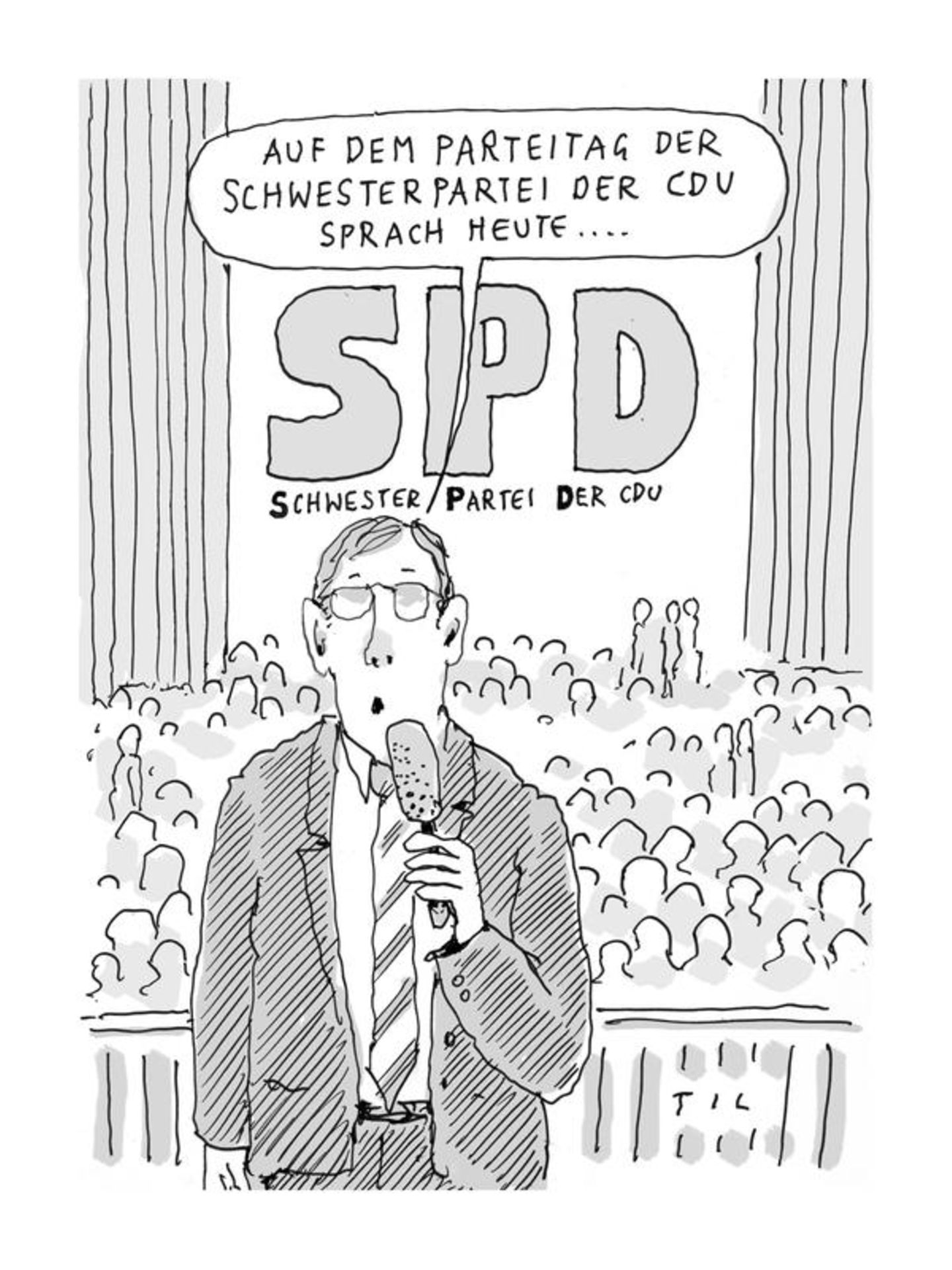 Cartoons von Til Mette: Haben Sie auch solche Freunde?