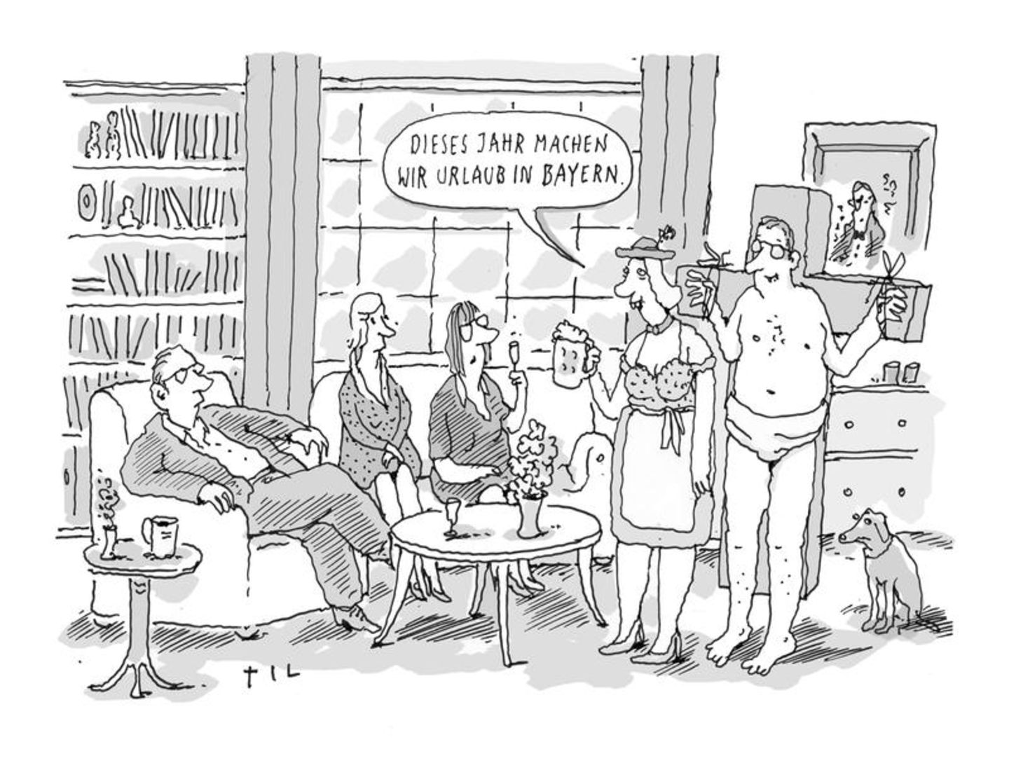 Cartoons von Til Mette: Haben Sie auch solche Freunde?