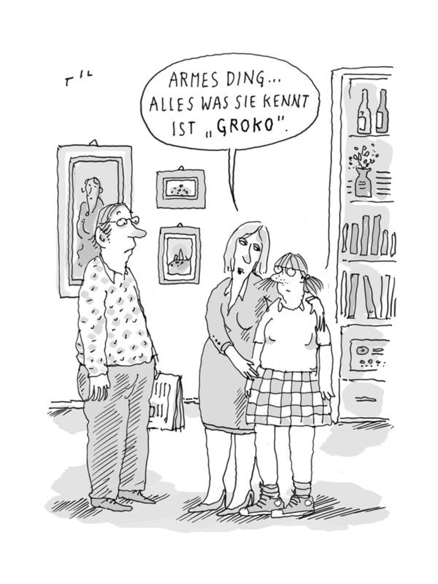 Cartoons von Til Mette: Haben Sie auch solche Freunde?