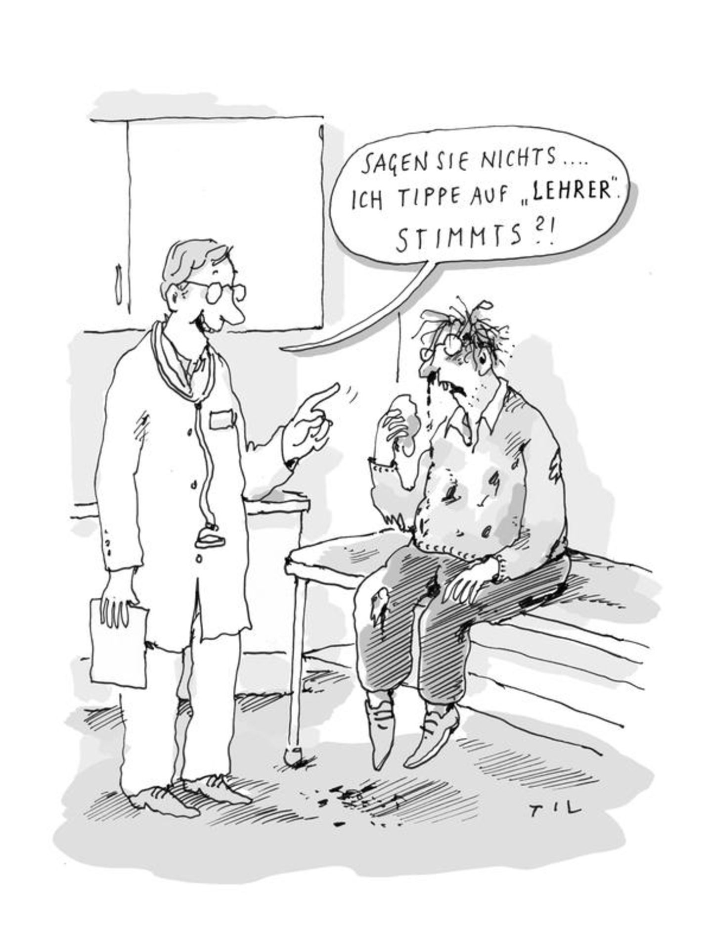 Cartoons von Til Mette: Haben Sie auch solche Freunde?