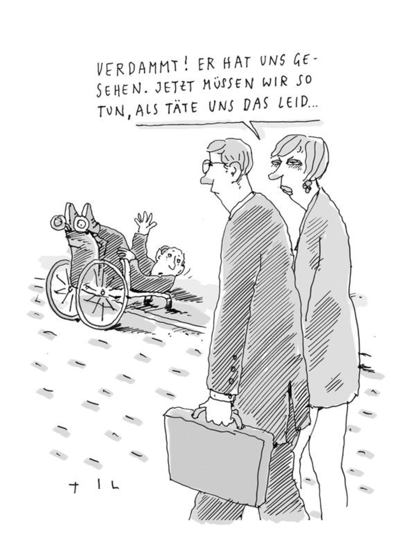 Cartoons von Til Mette: Haben Sie auch solche Freunde?