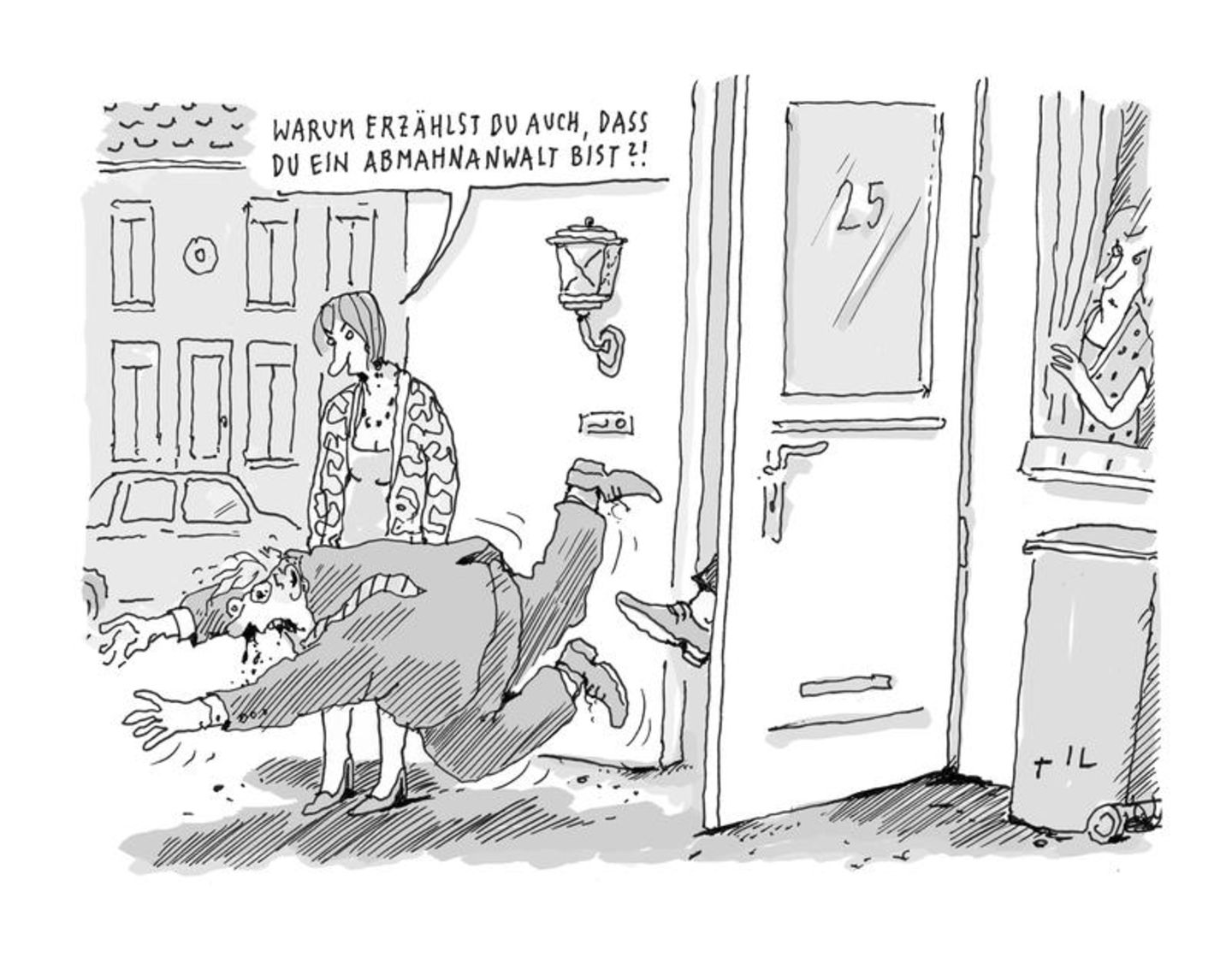 Cartoons von Til Mette: Haben Sie auch solche Freunde?