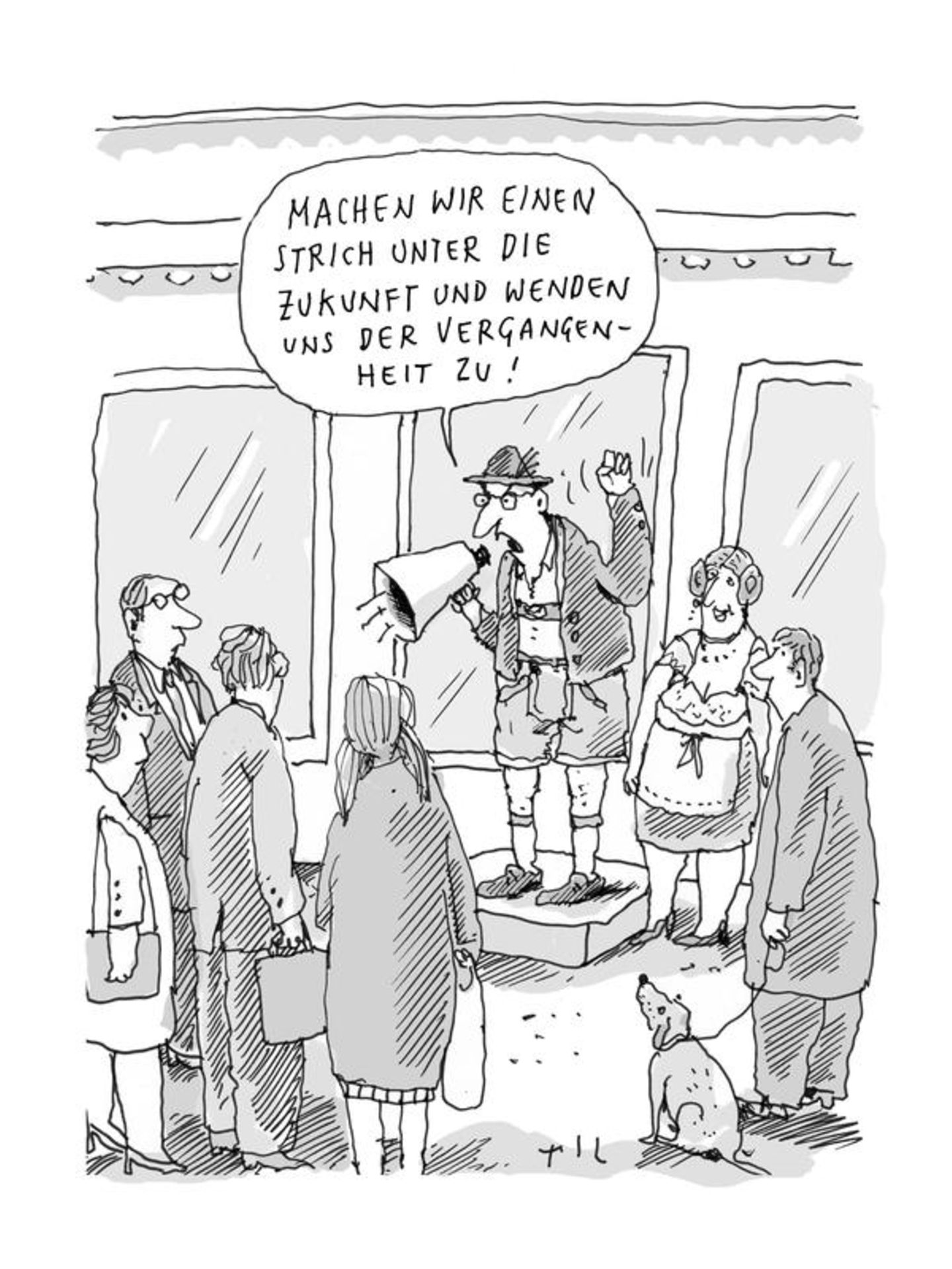 Cartoons von Til Mette: Haben Sie auch solche Freunde?