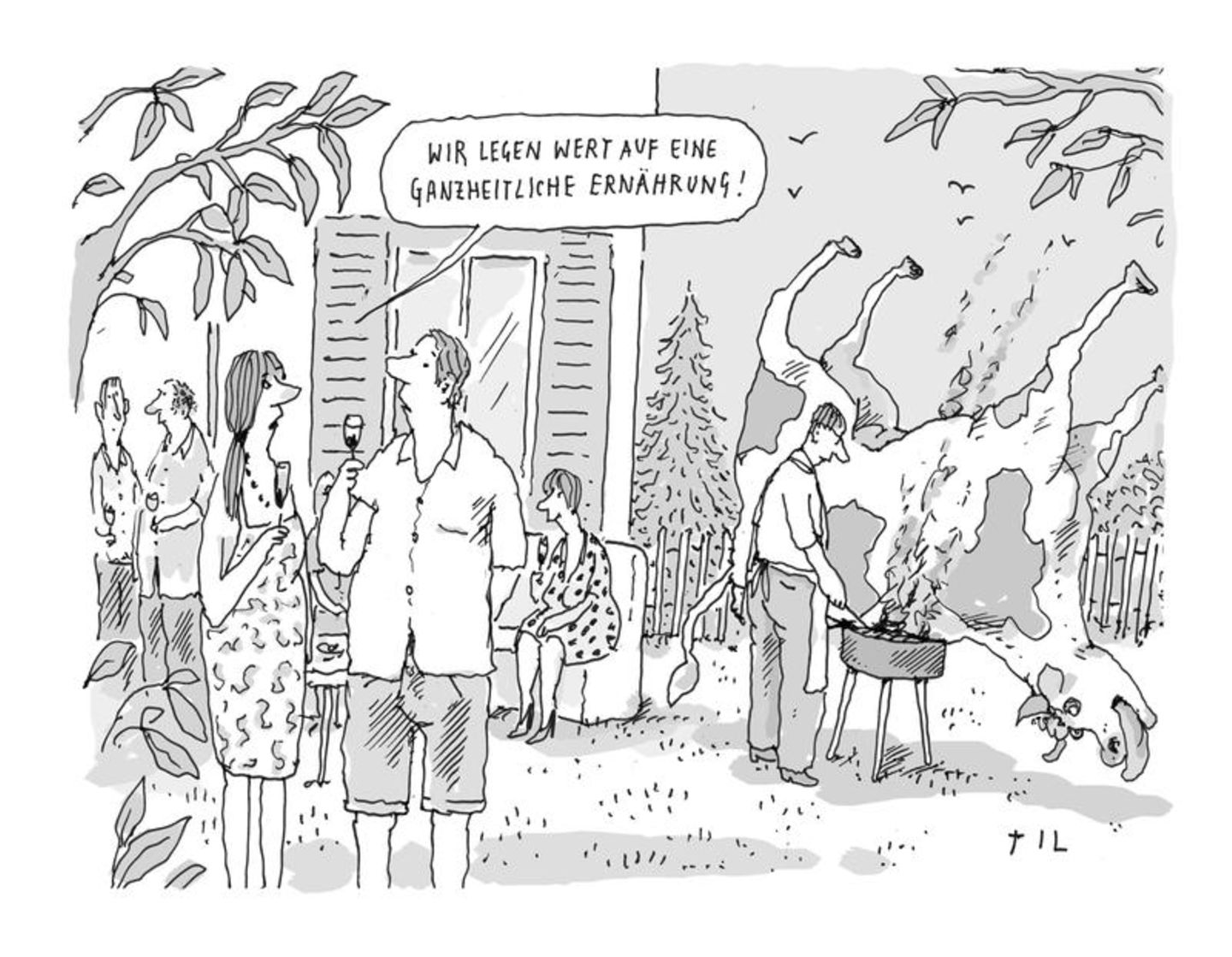 Cartoons von Til Mette: Haben Sie auch solche Freunde?