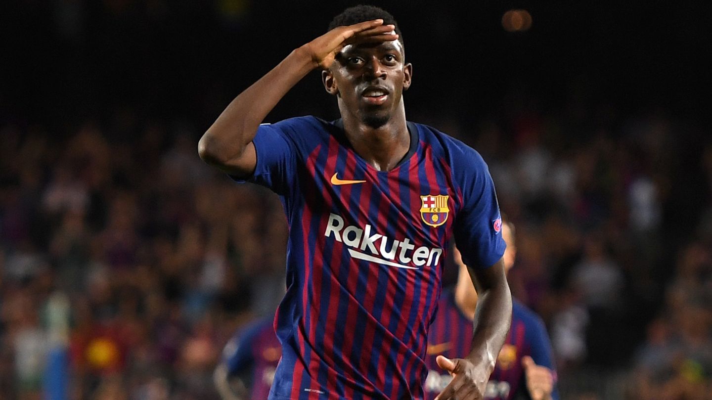 Ousmane Dembélé beim FC Barcelona Ousmane Dembélé beim FC Barcelona