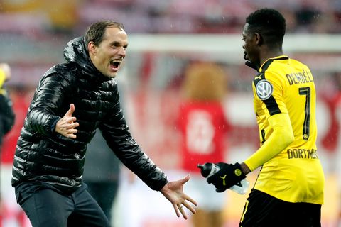 Thomas Tuchel und Ousmane Dembélé