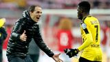 Thomas Tuchel und Ousmane Dembélé