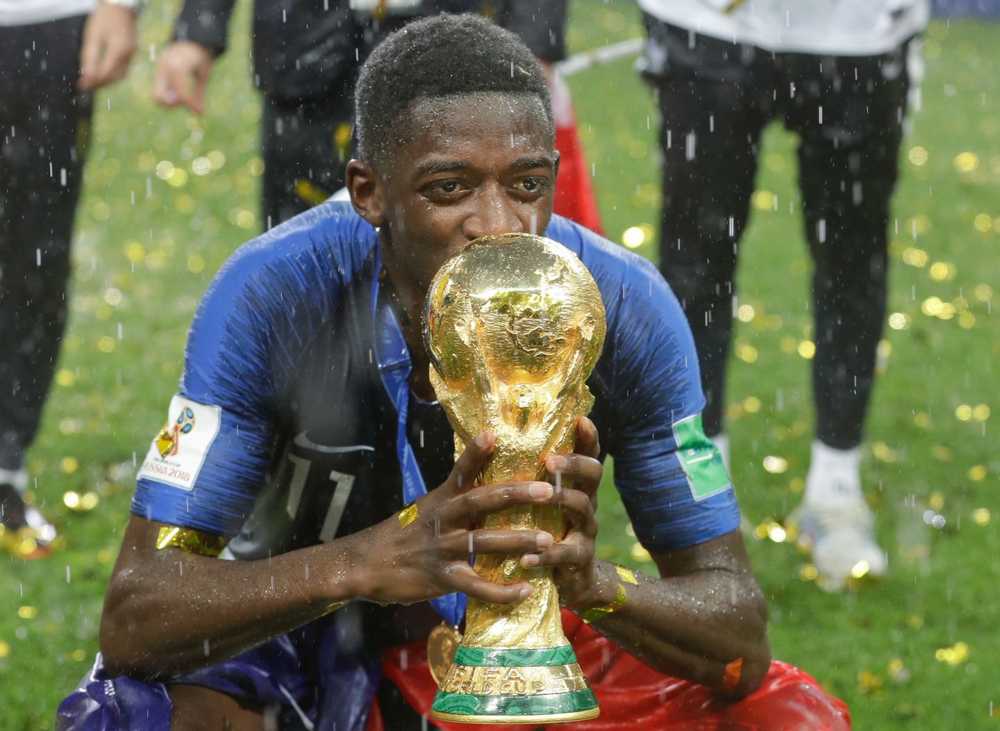 Ousmane Dembélé bei der WM