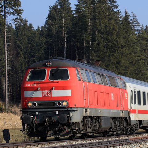 Deutsche Bahn in der Krise: ein Intercity und Karl-Peter Naumann von "Pro Bahn"