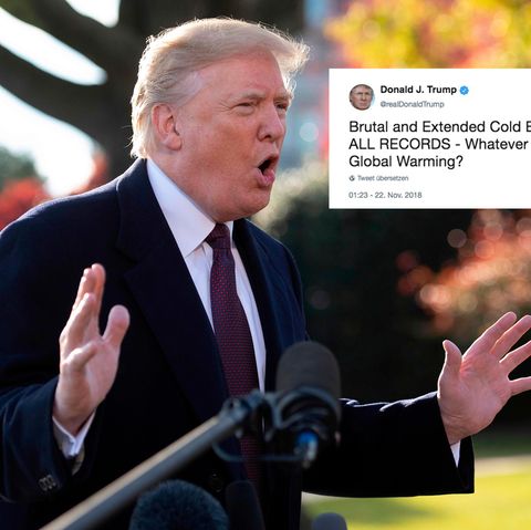 Klimawandel: Trump twittert erneut zur globalen Erderwärmung - so bitterböse reagieren die User
