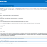 Fritzbox 7590 Mesh einrichten