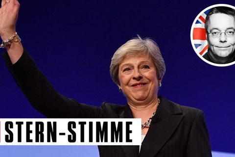 Theresa May kann vorübergehend aufatmen: Bislang haben sich "nur" 26 Tories offen zu einer Rebellion gegen die Premierministerin bekannt.