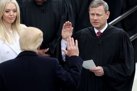 John Roberts Vereidigung Donald Trump